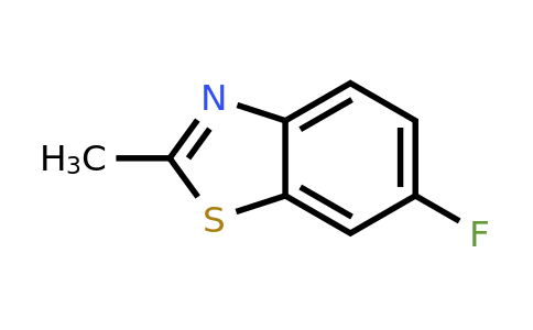 399-73-5 | 6-Fluoro-2-methylbenzo[d]thiazole