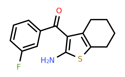 399043-35-7 | 3-(3-Fluorobenzoyl)-4,5,6,7-tetrahydro-1-benzothiophen-2-amine