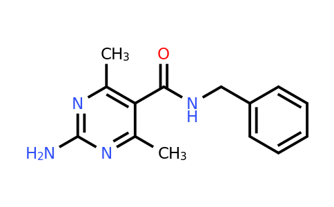 400076-42-8 | 2-Amino-N-benzyl-4,6-dimethylpyrimidine-5-carboxamide