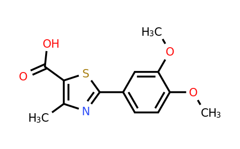 400080-46-8 | 2-(3,4-Dimethoxyphenyl)-4-methylthiazole-5-carboxylic acid