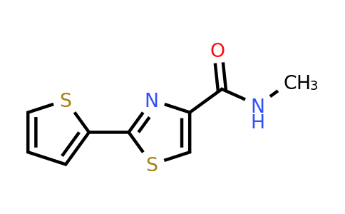 400080-72-0 | N-Methyl-2-(thiophen-2-yl)-1,3-thiazole-4-carboxamide