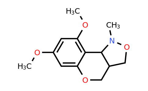 400088-00-8 | 7,9-Dimethoxy-1-methyl-1,3a,4,9b-tetrahydro-3H-chromeno[4,3-c]isoxazole