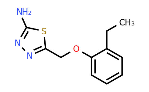 400740-71-8 | 5-((2-Ethylphenoxy)methyl)-1,3,4-thiadiazol-2-amine
