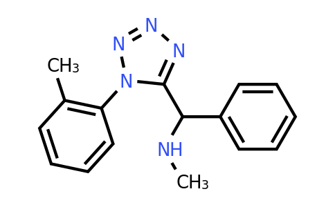 400747-21-9 | N-methyl-1-[1-(2-methylphenyl)-1H-tetrazol-5-yl]-1-phenylmethanamine