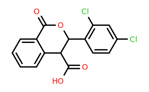 400751-70-4 | 3-(2,4-Dichlorophenyl)-3,4-dihydro-1-oxo-1H-2-benzopyran-4-carboxylic acid