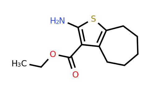 40106-13-6 | Ethyl 2-amino-5,6,7,8-tetrahydro-4H-cyclohepta[b]thiophene-3-carboxylate