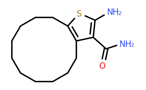 40106-18-1 | 2-Amino-4,5,6,7,8,9,10,11,12,13-decahydrocyclododeca[b]thiophene-3-carboxamide
