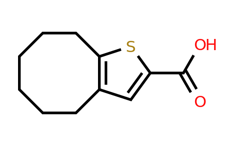40133-09-3 | 4,5,6,7,8,9-Hexahydrocycloocta[b]thiophene-2-carboxylic acid