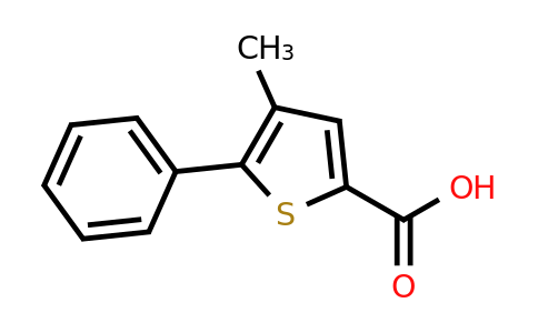 40133-12-8 | 4-Methyl-5-phenylthiophene-2-carboxylic acid