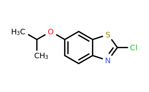 401567-29-1 | 2-Chloro-6-isopropoxybenzo[d]thiazole