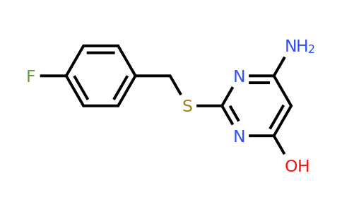 401579-89-3 | 6-Amino-2-((4-fluorobenzyl)thio)pyrimidin-4-ol