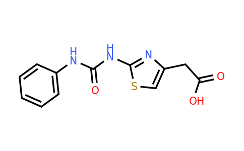401637-64-7 | 2-(2-(3-Phenylureido)thiazol-4-yl)acetic acid