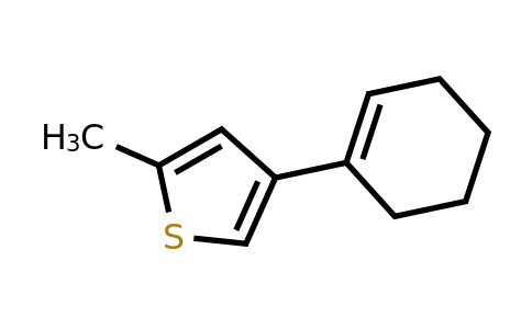 40196-63-2 | 4-(Cyclohex-1-en-1-yl)-2-methylthiophene