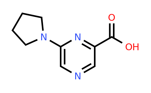 6-(Pyrrolidin-1-yl)pyrazine-2-carboxylic acid
