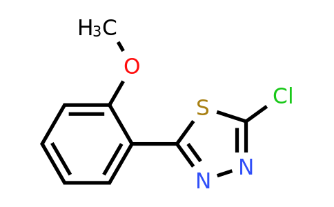 40288-19-5 | 2-Chloro-5-(2-methoxyphenyl)-1,3,4-thiadiazole