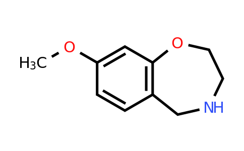 402933-49-7 | 8-Methoxy-2,3,4,5-tetrahydrobenzo[f][1,4]oxazepine