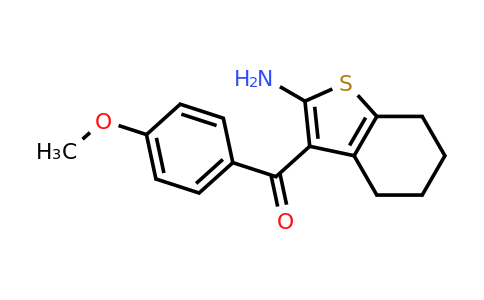 40312-30-9 | 3-(4-Methoxybenzoyl)-4,5,6,7-tetrahydro-1-benzothiophen-2-amine