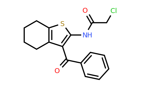 40312-37-6 | N-(3-Benzoyl-4,5,6,7-tetrahydro-1-benzothiophen-2-yl)-2-chloroacetamide
