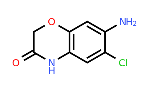 40401-45-4 | 7-Amino-6-chloro-3,4-dihydro-2h-1,4-benzoxazin-3-one