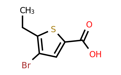 40477-61-0 | 4-Bromo-5-ethylthiophene-2-carboxylic acid