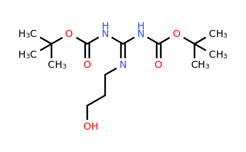 405075-82-3 | Carbamic acid, N,N′-[(3-hydroxypropyl)carbonimidoyl]bis-, C,C′-bis(1,1-dimethylethyl) ester
