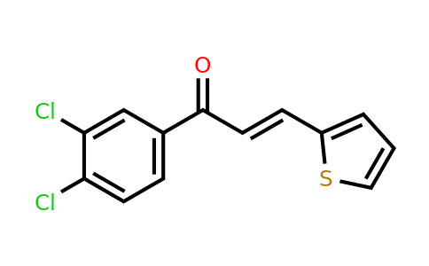 405276-78-0 | (2E)-1-(3,4-Dichlorophenyl)-3-(thiophen-2-yl)prop-2-en-1-one
