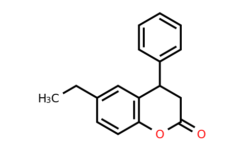 405277-43-2 | 6-Ethyl-4-phenylchroman-2-one