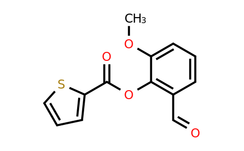 405901-72-6 | 2-Formyl-6-methoxyphenyl thiophene-2-carboxylate