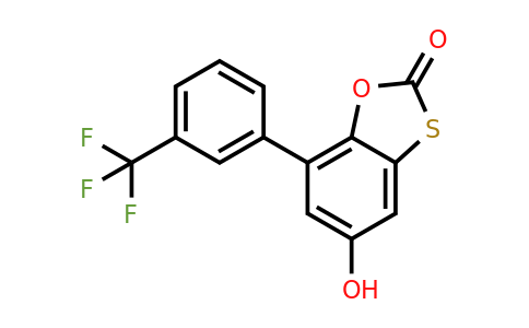 405921-10-0 | 5-Hydroxy-7-(3-(trifluoromethyl)phenyl)benzo[d][1,3]oxathiol-2-one
