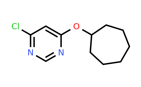 405931-10-4 | 4-Chloro-6-(cycloheptyloxy)pyrimidine
