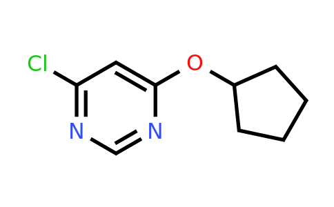 405931-42-2 | 4-Chloro-6-(cyclopentyloxy)pyrimidine