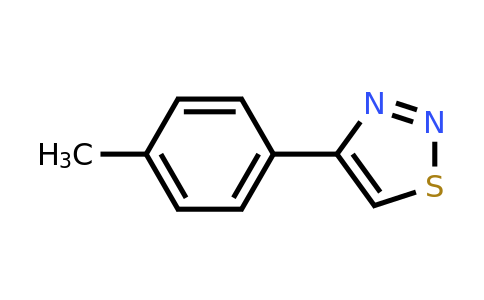 40753-14-8 | 4-(P-tolyl)-1,2,3-thiadiazole