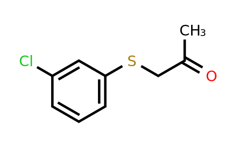 1-((3-Chlorophenyl)thio)propan-2-one