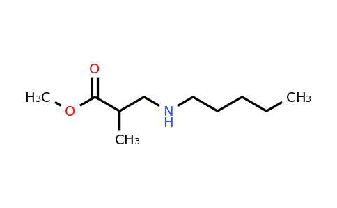 40870-85-7 | Methyl 2-methyl-3-(pentylamino)propanoate