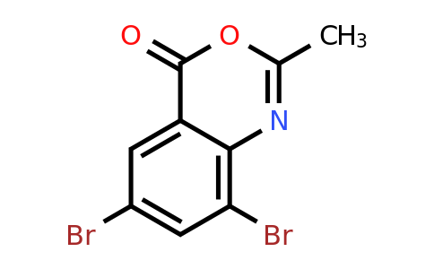 40889-42-7 | 6,8-Dibromo-2-methyl-4H-benzo[d][1,3]oxazin-4-one