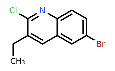 409346-70-9 | 6-Bromo-2-chloro-3-ethylquinoline