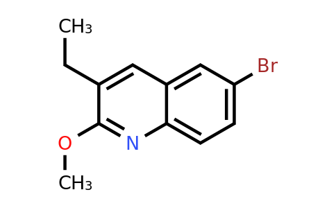 409346-71-0 | 6-Bromo-3-ethyl-2-methoxyquinoline
