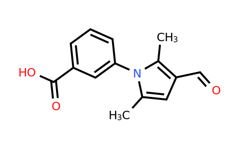 409353-42-0 | 3-(3-Formyl-2,5-dimethyl-1h-pyrrol-1-yl)benzoic acid