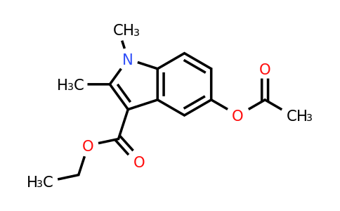 40945-79-7 | Ethyl 5-acetoxy-1,2-dimethyl-1H-indole-3-carboxylate