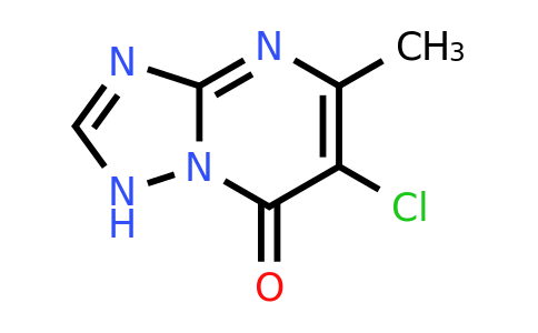 41081-76-9 | 6-Chloro-5-methyl-[1,2,4]triazolo[1,5-a]pyrimidin-7(1H)-one
