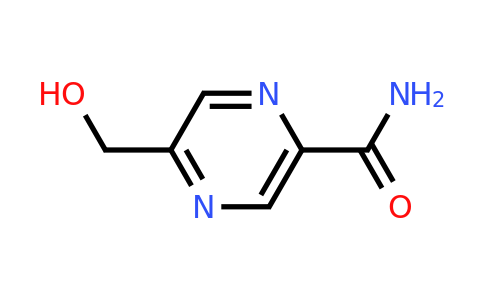 5-(Hydroxymethyl)pyrazine-2-carboxamide