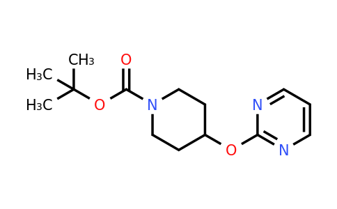 412293-91-5 | tert-Butyl 4-(pyrimidin-2-yloxy)piperidine-1-carboxylate