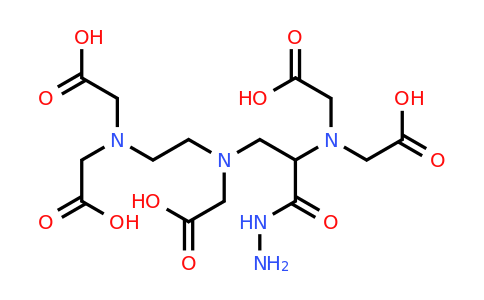 N4,Nα,Nα,Nε,Nε-[Pentakis(carboxymethyl)]-N4-(carboxymethyl)-2,6-diamino-4-azahexanoic Hydrazide