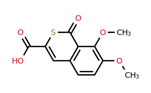 412336-00-6 | 7,8-Dimethoxy-1-oxo-1H-isothiochromene-3-carboxylic acid