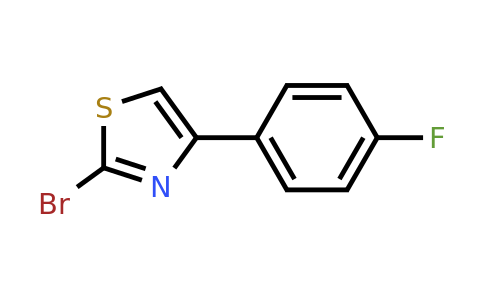 412923-44-5 | 2-Bromo-4-(4-fluorophenyl)-1,3-thiazole