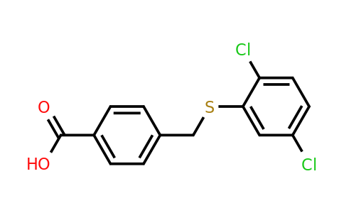 413582-76-0 | 4-{[(2,5-dichlorophenyl)sulfanyl]methyl}benzoic acid