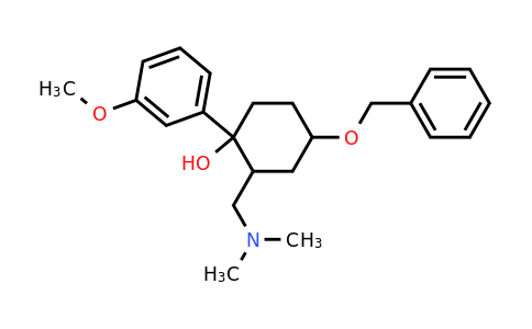 413587-97-0 | 4-(Benzyloxy)-2-((dimethylamino)methyl)-1-(3-methoxyphenyl)cyclohexanol
