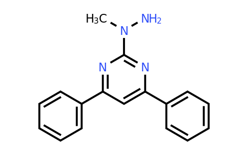 413620-13-0 | 2-(1-Methylhydrazinyl)-4,6-diphenylpyrimidine