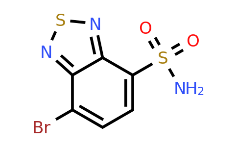 41512-11-2 | 7-Bromo-2,1,3-benzothiadiazole-4-sulfonamide