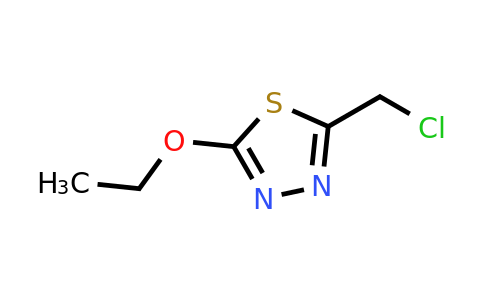 4153-74-6 | 2-(Chloromethyl)-5-ethoxy-1,3,4-thiadiazole